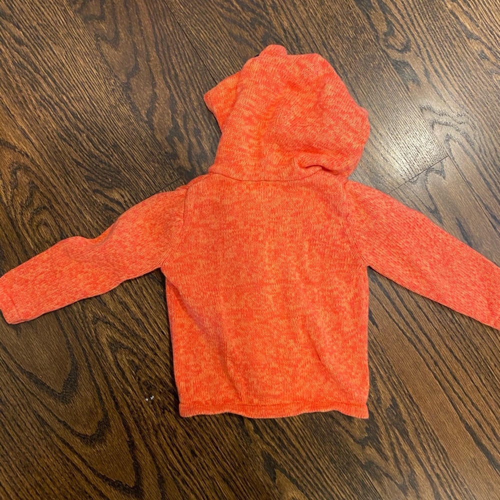 Gymboree Fox hooded sweater 12-18 months Gymboree Fall orange fairy tale forest - Picture 5 of 6